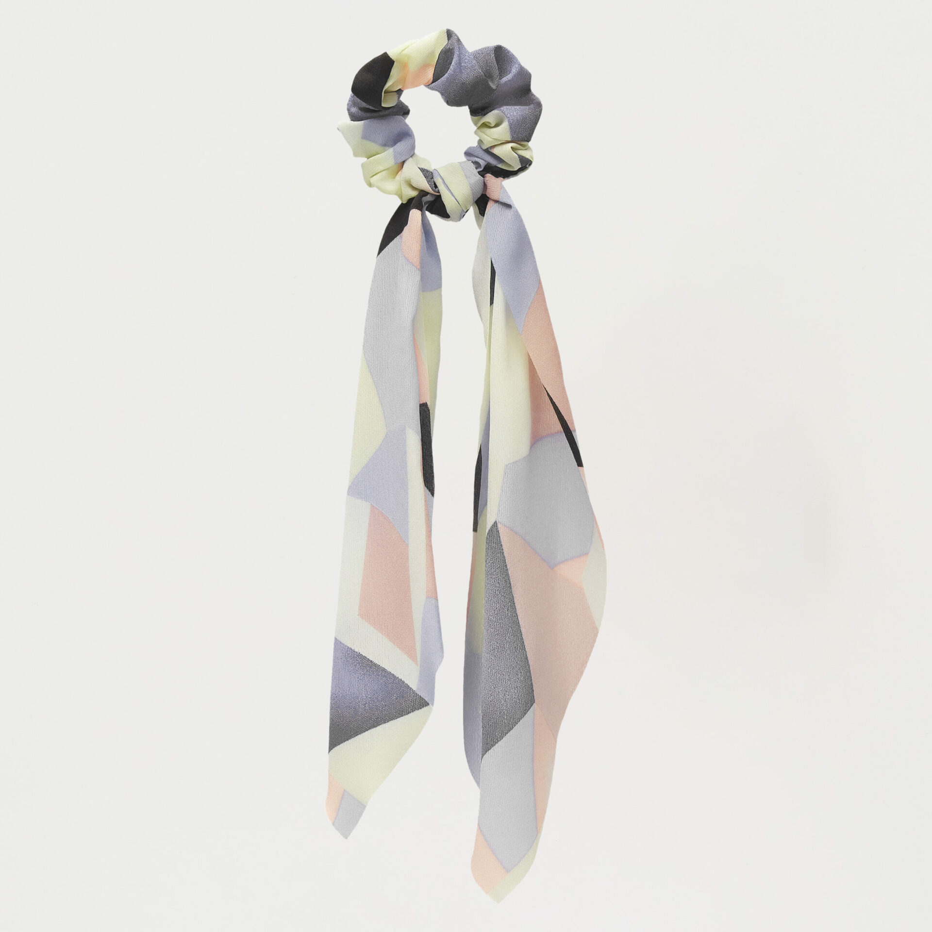 Scrunchies personalizados con pañuelo en colores soft