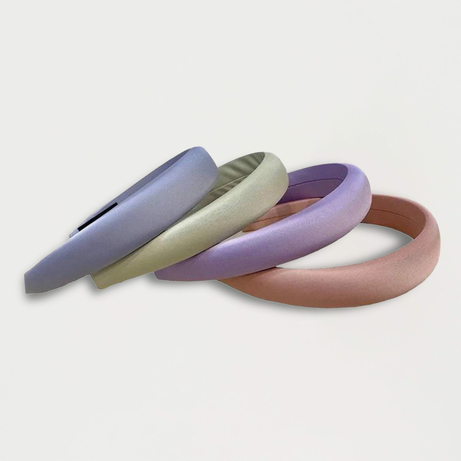 Hairbands with silk